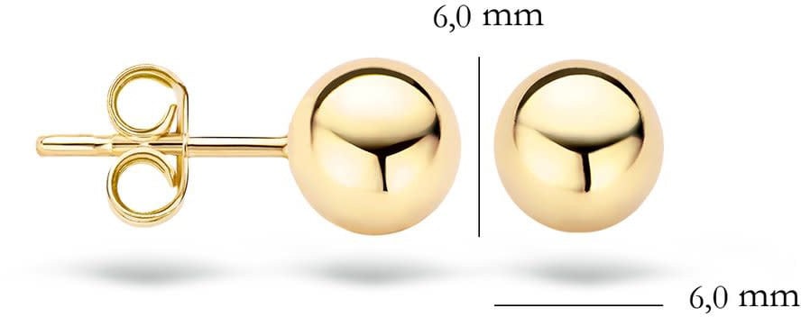 Blush 7123YGO Oorbellen 14 krt geelgoud Divers