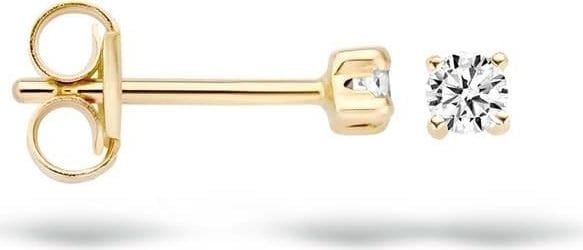 Blush 7138YZI Oorbellen 14 krt geelgoud met zirkonia Goud