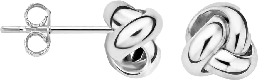 Blush 7157WGO Oorbellen 14 krt witgoud Zilver