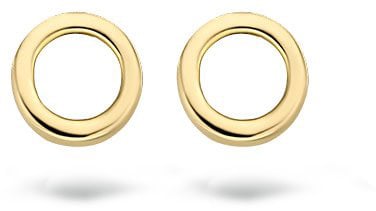 Blush Blush Oorbellen 7244YGO Oorstekers 14k Geelgoud Ringen Divers