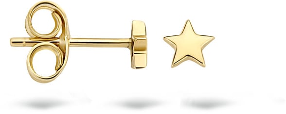 Blush Blush Oorbellen 7247YGO Oorstekers 14k Geelgoud Sterretjes Divers