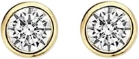 Blush Blush Oorbellen 7255YZI Oorstekers 14k Geelgoud met Briljant geslepen Zirkonia 3.2mm Divers