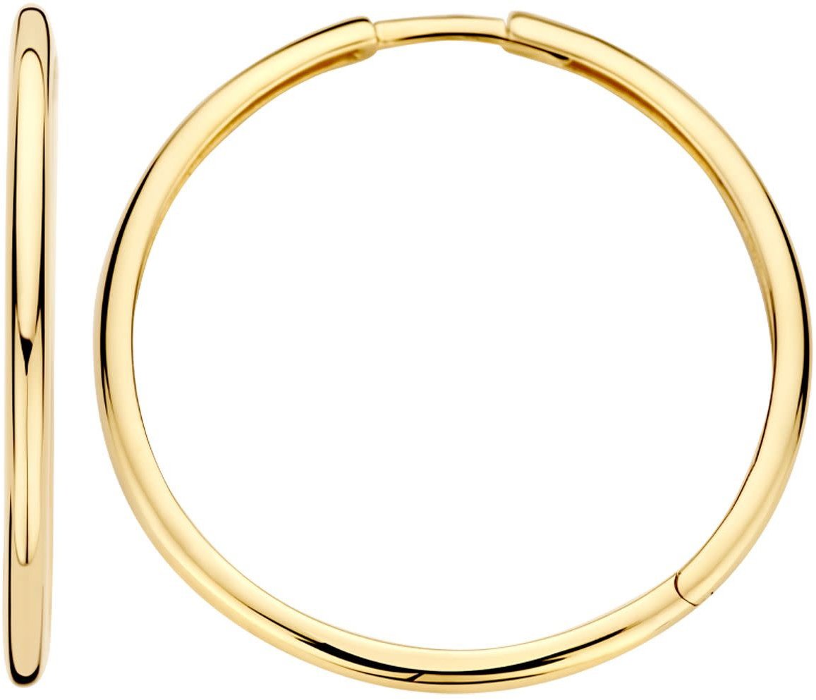 Blush Blush Oorbellen 7312YGO Ooringen 14k Geelgoud 1.9mm x 30mm Divers