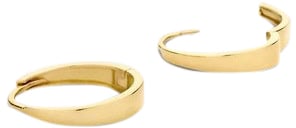 Blush Blush Oorbellen 7379YGO 14k Geelgoud Ovalen creool Goud