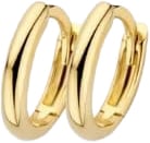 Blush Blush Oorbellen 7398YGO 14k Geelgoud Ovaal Rond Goud