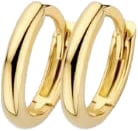 Blush Blush Oorbellen 7398YGO 14k Geelgoud Ovaal Rond Goud