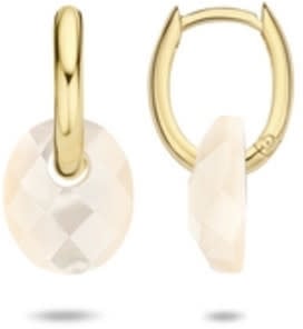 Blush Blush Oorbedels 800MOPM Klein Mother Of Pearl Ovaal 10mm x 12mm Divers