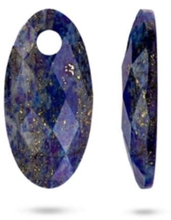 Blush Blush Oorbedels 820LAPL Groot Blauw Lapis Ovaal 15mm x 30mm Divers