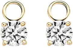 Blush Blush Oorbedels 9045YZI 14k Geelgoud met Zirkonia 5mm Goud