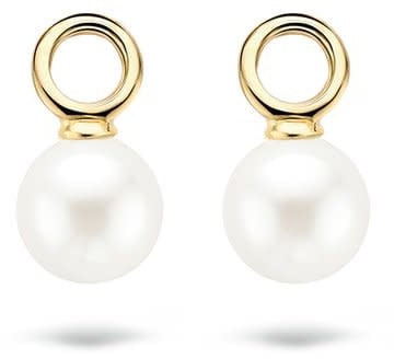 Blush 9046YPW Oorbelbedels 14 krt geelgoud met Swarovski parel Goud