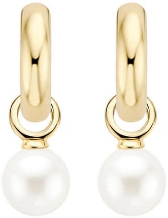 Blush 9046YPW Oorbelbedels 14 krt geelgoud met Swarovski parel Divers
