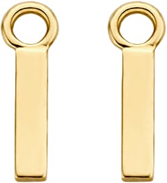 Blush Blush Oorbedels 9056YGO 14k Geelgoud Staafjes Goud