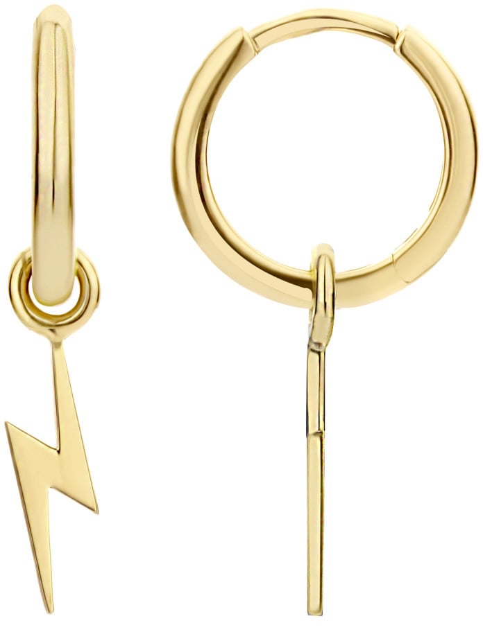 Blush Blush Oorbedels 9060YGO 14k Geelgoud Bliksem voor Oorringen Goud