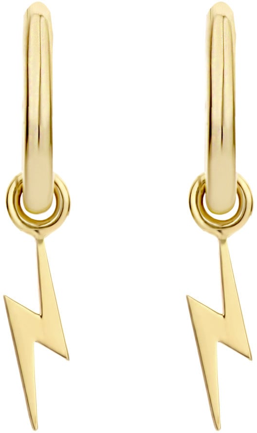 Blush Blush Oorbedels 9060YGO 14k Geelgoud Bliksem voor Oorringen Divers