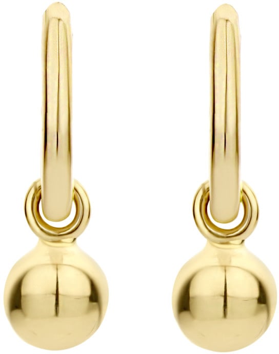 Blush Blush Oorbedels 9062YGO 14k Geelgoud Bolletje Divers