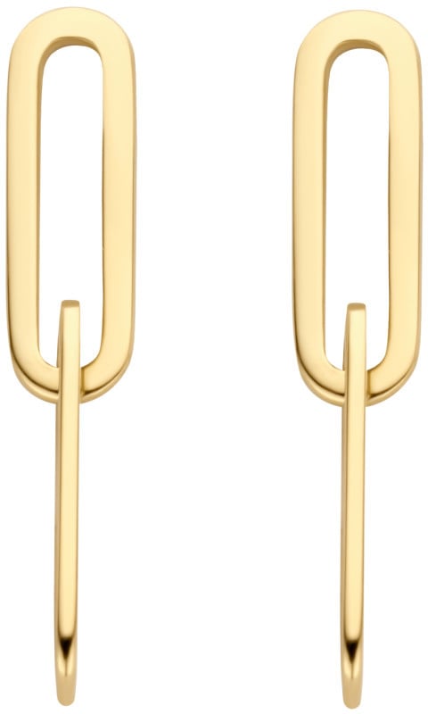 Blush Blush Oorbedel 9064YGO 14k Geelgoud Closed Forever voor Oorringen Goud