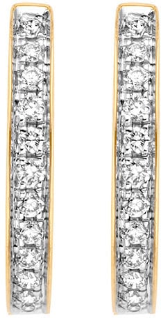 Blush Diamonds - Oorbellen - Goud Goud