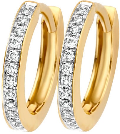 Blush Diamonds - Oorbellen - Goud Goud