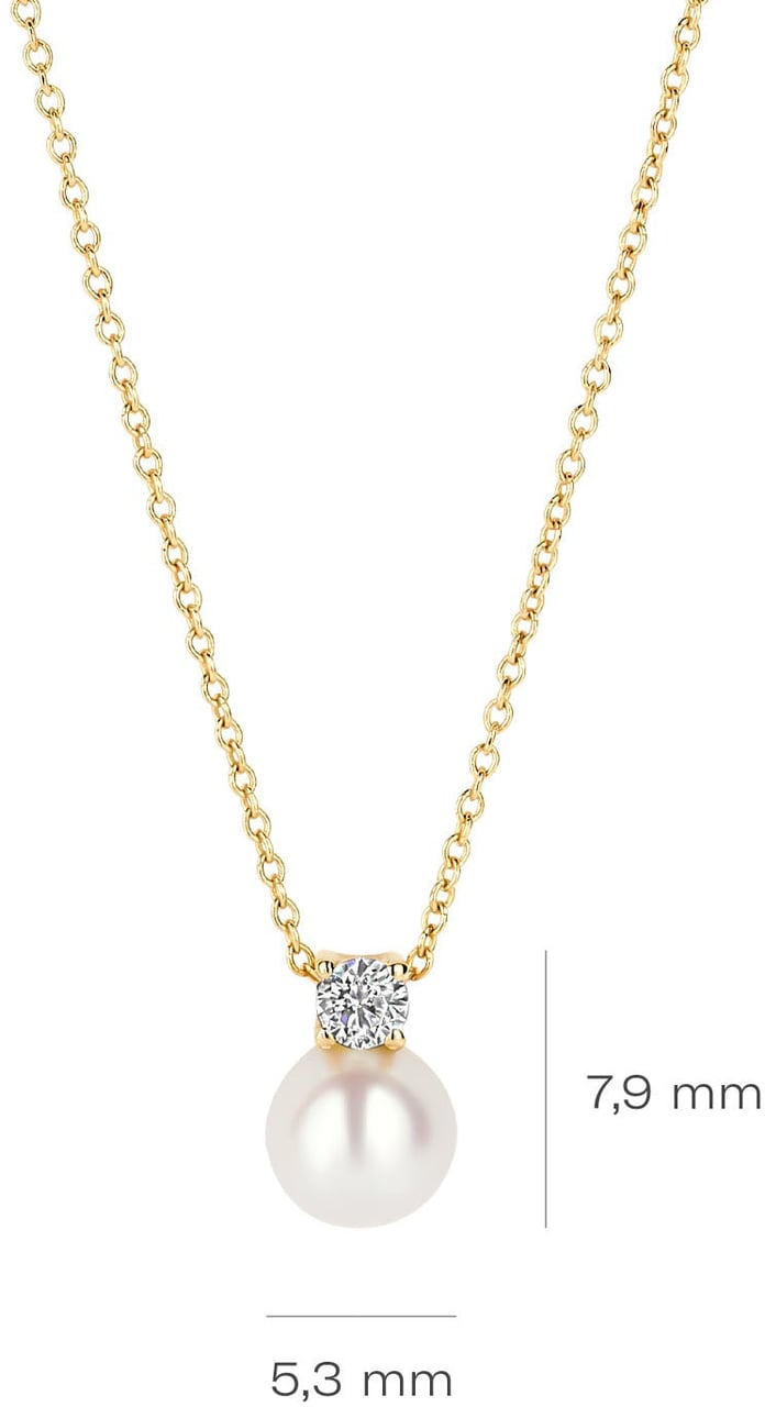 Blush - Ketting - Goud Goud