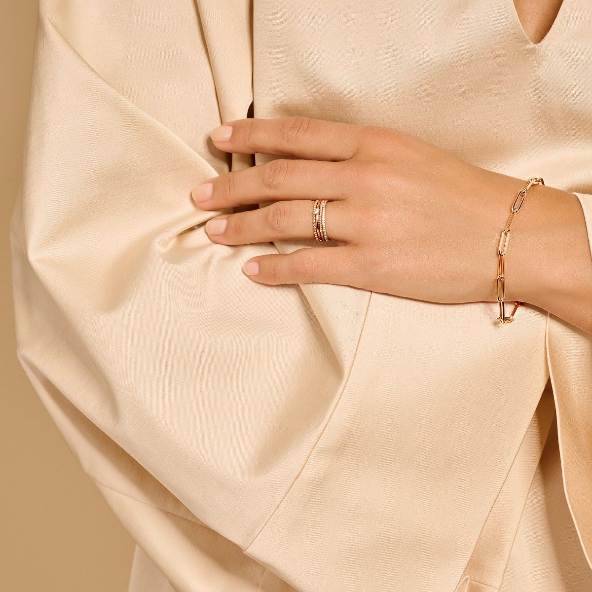 Blush - Ring - Roségoud Roze