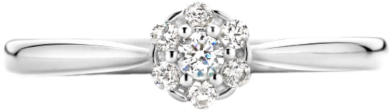Blush - Ring - Witgoud Zilver