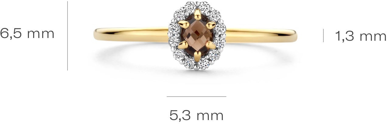 Blush - Ring - Goud Goud