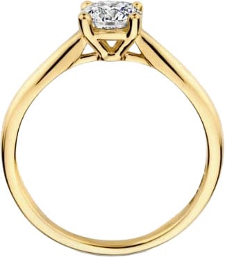 Blush Ring LG1004Y/54 14k Geelgoud 0.75crt G SI Briljant Lab Grown Diamant Maat 54 Goud