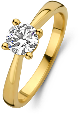 Blush Blush Ring LG1004Y/54 14k Geelgoud 0.75crt G SI Briljant Lab Grown Diamant Maat 54 Divers