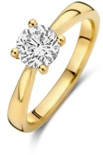 Blush Blush Ring LG1005Y/54 14k Geelgoud 1.00crt H SI Briljant Geslepen Labgrown Diamant Maat 54 Divers
