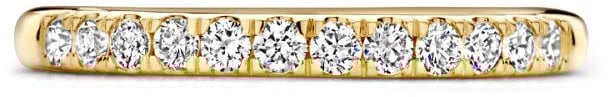 Blush Blush Ring LG1013Y/54 14k Geelgoud 0.31crt G SI Briljant Lab Grown Diamant Maat 54 Divers