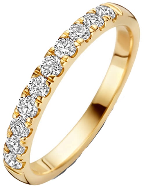 Blush Blush Ring LG1014Y/54 14k Geelgoud 10 x 0.48crt Labgrown Diamanten Maat 54 Goud