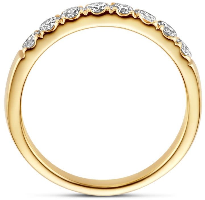 Blush Blush Ring LG1015Y/56 14k Geelgoud met 0.56crt H SI Briljant geslepen Labgrown Diamanten Maat 56 Goud