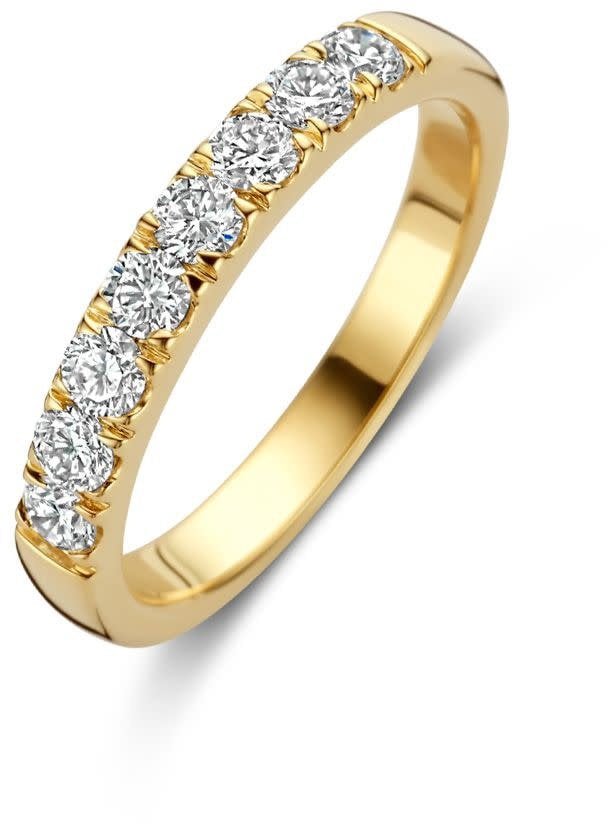 Blush Blush Ring LG1015Y/56 14k Geelgoud met 0.56crt H SI Briljant geslepen Labgrown Diamanten Maat 56 Goud