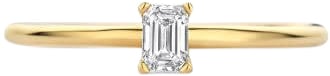 Blush Blush Ring LG1029Y/54 14k Geelgoud met 0,20crt G VS 1 Lab Grown Diamant Maat 54 Divers
