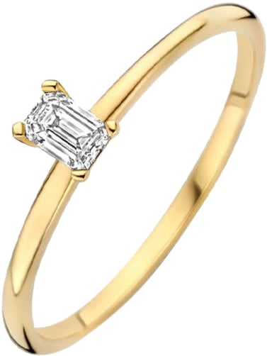 Blush Blush Ring LG1029Y/54 14k Geelgoud met 0,20crt G VS 1 Lab Grown Diamant Maat 54 Divers
