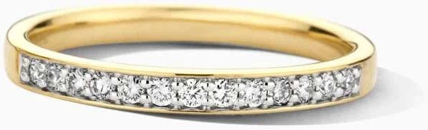 Blush Blush Ring LG1033Y/54 14k Geelgoud 0.22crt H SI Briljant geslepen Labgrown Diamant Maat 54 Goud