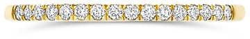Blush Blush Ring LG1046Y/54 14k Geelgoud 0.16crt H SI Briljant geslepen Diamant Maat 54 Divers