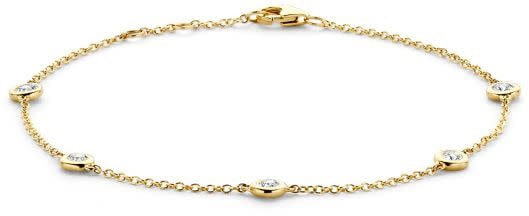 Blush Blush Armband LG2002Y 14k Geelgoud met 0,37crt H SI Briljant geslepen Lab Grown Diamant 18cm Divers