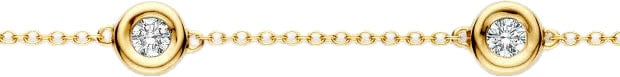 Blush Armband LG2003Y 14k Geelgoud met 0,55crt H SI Briljant geslepen Lab Grown Diamant 18cm Goud