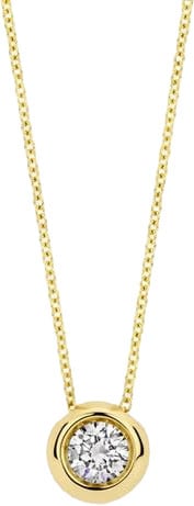 Blush Collier LG3007Y 14k Geelgoud 0.25crt G SI Lab Grown Diamant 42cm Goud