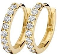 Blush Blush Oorbellen LG7029 14k Geelgoud 0.24crt H SI Briljant geslepen Labgrown Diamant 1.8mm x 12.5mm Divers