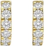 Blush Oorbellen LG7031Y 14 Geelgouden Oorringen Briljant Geslepen Lab Grown Diamant 2.1mm Goud