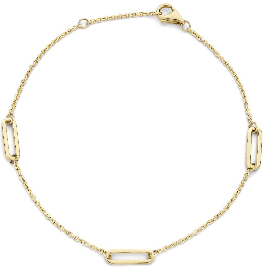 Blush Blush Armband 2179YGO 14k Geelgoud met Closed Forever Elementen 18.5cm Goud