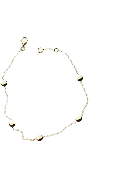 Blush Blush Armband 2222YGO 14k Geelgoud met Rondjes 18,5cm Goud
