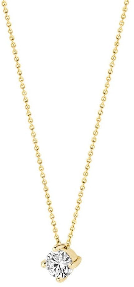 Blush 3057YZI Ketting 14 krt geelgoud met zirkonia Goud