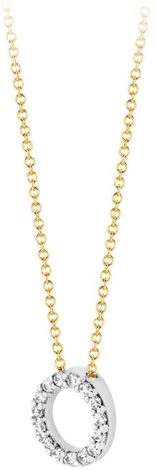 Blush 3065BZI Ketting 14 krt geelgoud met zirkonia Goud