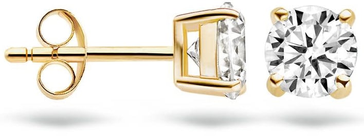 Blush 7053YZI Oorbellen 14 krt geelgoud met zirkonia Goud