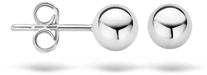 Blush 7122WGO Oorbellen 14 krt witgoud Zilver