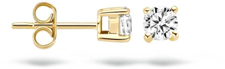 Blush 7128YZI Oorbellen 14 krt geelgoud met zirkonia Goud