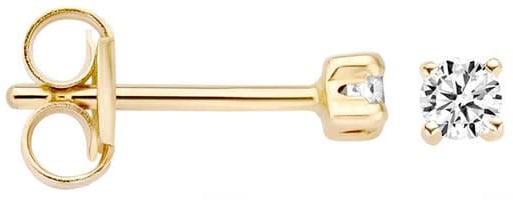 Blush 7138YZI Oorbellen 14 krt geelgoud met zirkonia Goud